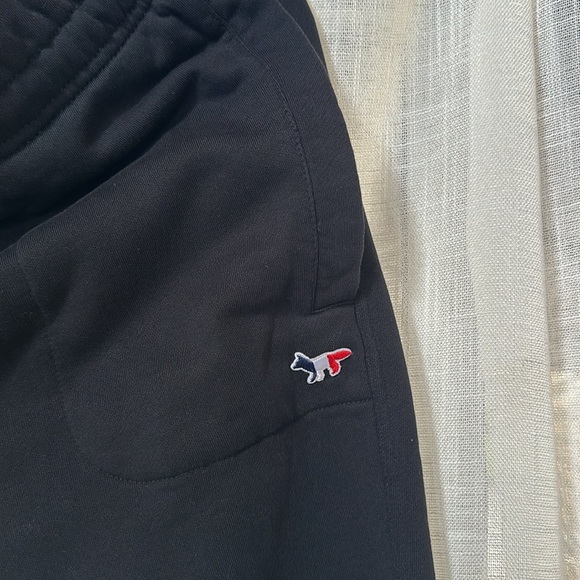 MAISON KITSUNÉ Tricolor Fox Patch Classic Jog Pants XXL PRICE FIRM - Picture 5 of 8